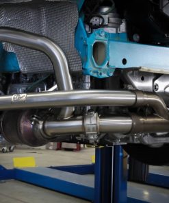 Alternative view of afe 14-16 Porsche 911 GT3 991.1 H6 3.8L MACH Force-Xp 304 SS Cat-Back Exhaust System w/ Black Tips