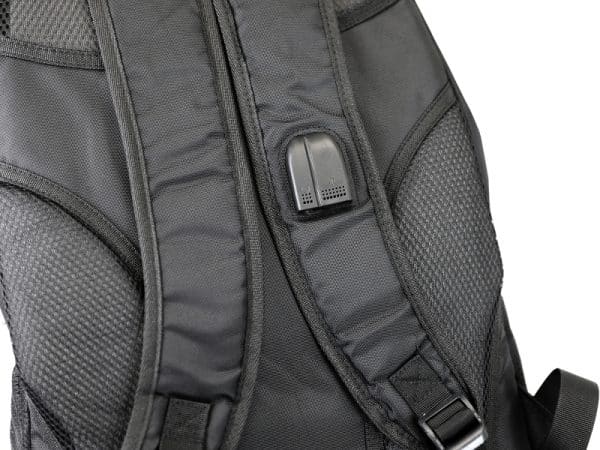 aFe Power Lightweight Tactical Backpack w/ USB Charging Port - Black - Image 3