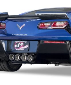 Alternative view of aFe MACHForce XP 3in-2 1/2in Axle Back 304SS Exhaust w/ Polished Tips 15-17 Chevy Corvette Z06