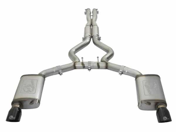 aFe MACHForce XP 3in-2.5in 304SS Exhaust Cat-Back 15-20 Audi S3 L4-2.0L (t) - Black Tips - Image 7