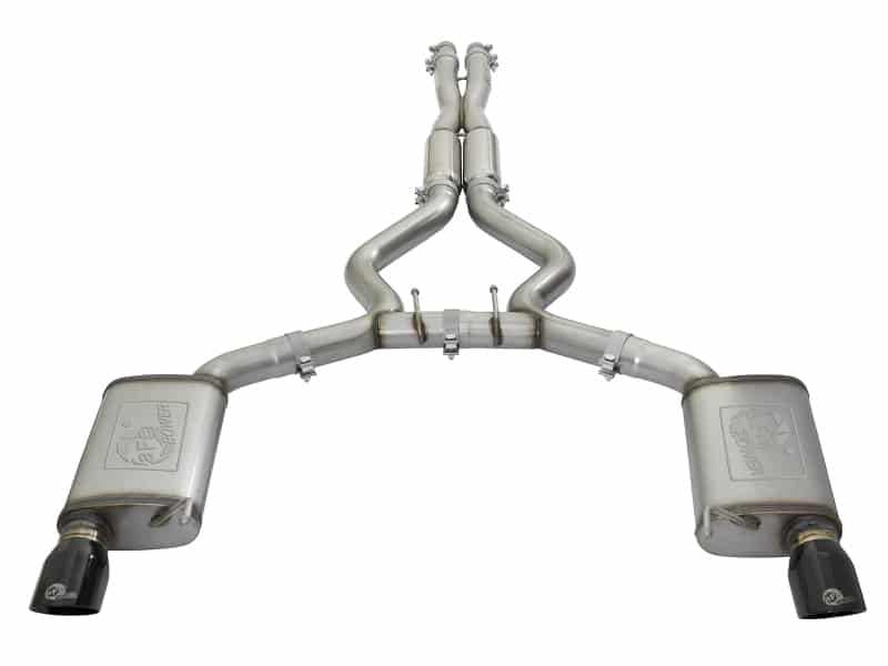 aFe 11-21 Dodge Durango V6-3.6L / V8-5.7L MACH Force-Xp 304 SS Cat-Back Exhaust System w/ Black Tip - Image 9