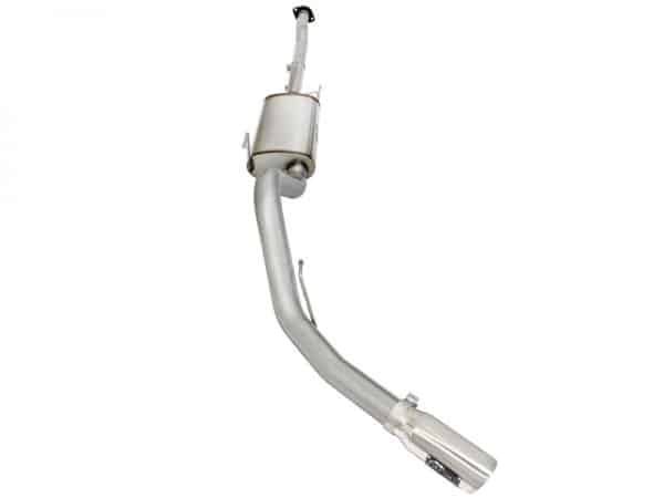 aFe MACHForce XP SS Exhaust 3in to 3.5in Cat-Back w/ Polished Tip 15 Ford F-150 EcoBoost V6 2.7/3.5L - Image 5