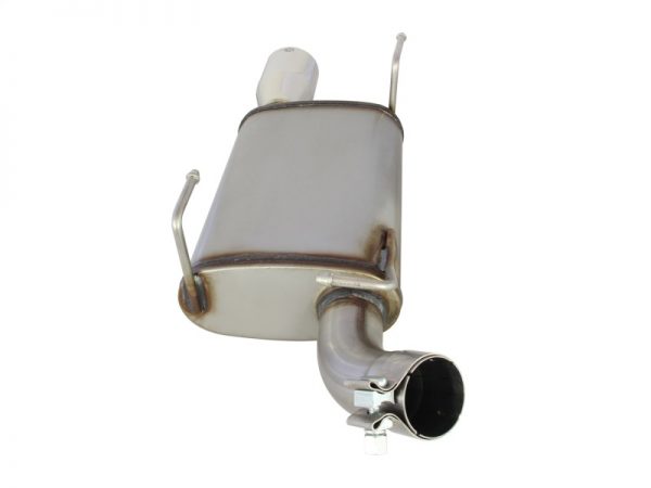aFe Axle-Back Exhaust 2.5in 409SS w/Polished Tip 05-09 Ford Mustang V6 4.0L - Image 4