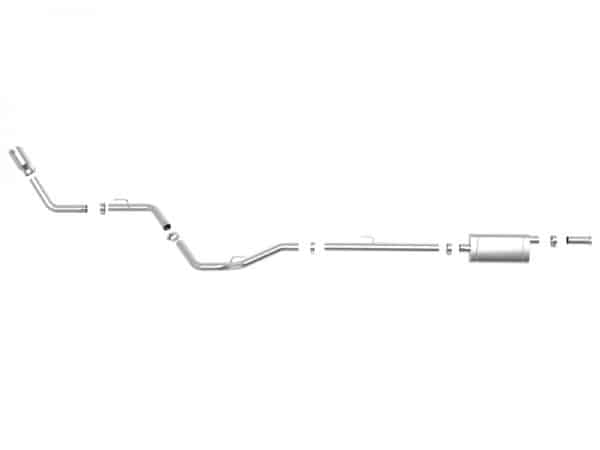 aFe Apollo GT Series 2.5in 409SS 20-21 Jeep Gladiator (JT) V6-3.6L - Polished Tip - Image 4