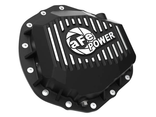 aFe Street Series Rear Differential Cover Black w/ Machined Fins 19-20 Ram 2500/3500 - Image 3