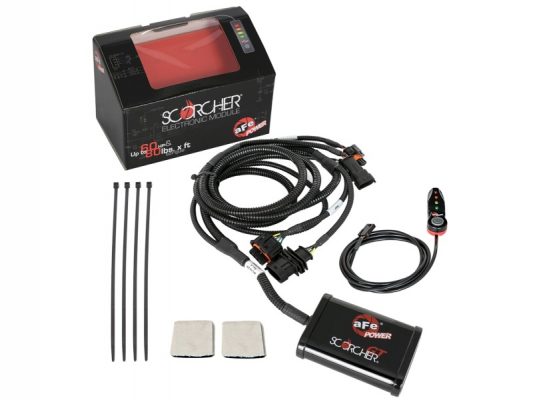 Alternative view of aFe Scorcher Module 15-18 Ford Mustang EcoBoost L4-2.3L