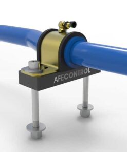 Alternative view of aFe 15-19 Volkswagen Golf R (MK7) L4-2.0L (t) CONTROL Series Front Sway Bar - Blue