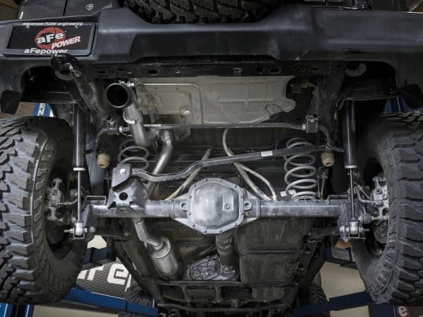 aFe MACH Force-Xp 2.5in 409SS Catback High-Tuck Exhaust 18-21 Jeep (JL) 3.6L 4-Door - Black Tip - Image 7