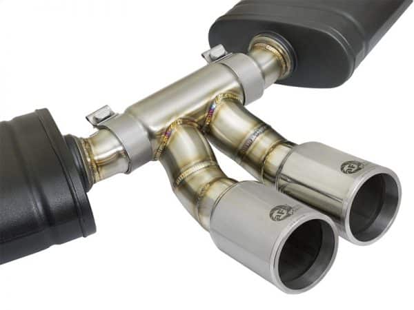 aFe MACHForce-Xp 2in 304 SS Cat-Back Exhaust w/Polished Tips 13-16 Porsche Boxster/Cayman 2.7L/3.4L - Image 8