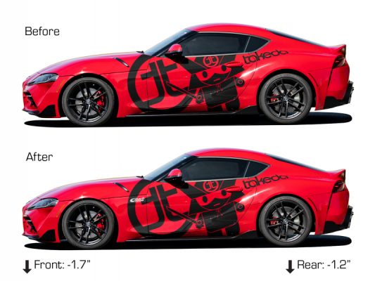 Alternative view of aFe Control Stage-1 Suspension Package 2020 Toyota Supra (A90) I6-3.0L (t)