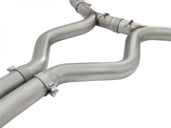 aFe MACHForce XP 3in Sport Tone Cat-Back Exhausts w/ Polished Tips 15-17 Ford Mustang V6/V8 - Image 6