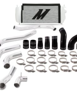 Mishimoto 2017+ Ford F150 3.5L EcoBoost Performance Intercooler Kit - Silver Cooler Polished Pipes