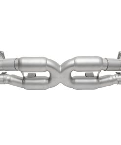 SOUL 10-12 Porsche 997.2 Turbo Sport X-Pipe Exhaust - GT2 Style Sig Satin Tips
