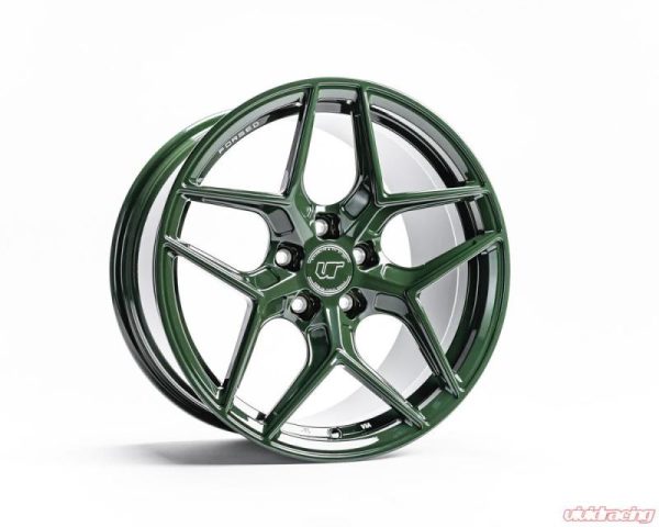 Alternative view of VR Forged D04 Wheel Army Green 18x9.5 +40mm 5x114.3