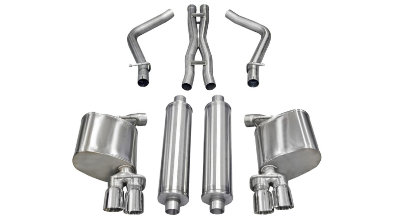 Corsa 11-13 Dodge Charger R/T 5.7L V8 Polished Sport Cat-Back Exhaust - Image 2