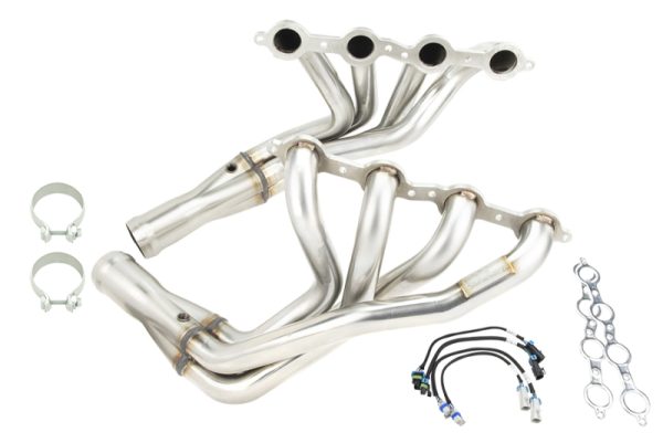 Alternative view of Kooks 09-13 Chevrolet Corvette Base Grand Sport 2 x 3 Header & Catted X-Pipe Kit