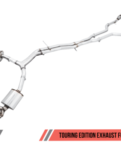 AWE Tuning Audi B9 S5 Sportback Touring Edition Exhaust - Non-Resonated (Black 90mm Tips)