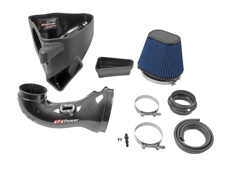 aFe 17-12 Chevrolet Camaro ZL1 (6.2L-V8) Track Series Carbon Fiber CAI System w/ Pro 5R Filters - Image 7