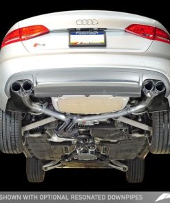 Alternative view of AWE Tuning Audi B8.5 S4 3.0T Track Edition Exhaust - Diamond Black Tips (102mm)