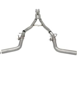 Corsa 19-21 Challenger SRT/Hellcat/Demon/Redeye 2.75in Valved CB DRE w/ Twin 3.5in Pol Blk PVD Tips