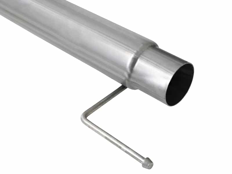 aFe Atlas 4in Aluminized Steel DPF-Back Exh 18-19 Ford F-150 V6-3.0L (td) w/ Polished Tip - Image 4