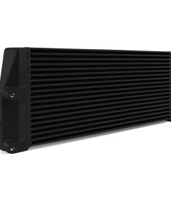 Mishimoto Heavy-Duty Oil Cooler - 17in. Same-Side Outlets - Black