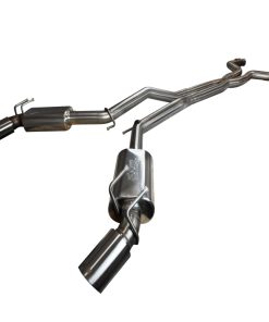 Kooks 10-15 Chevy Camaro SS/ZL1/1LE w/o Ground Effects 3in Green Catted Exhaust w/ X-Pipe