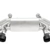 SOUL 2020+ Porsche 718 GT4 / Spyder / GTS 4.0L Valved Exhaust - Ceramic Blk Strght Cut Tips - No VC