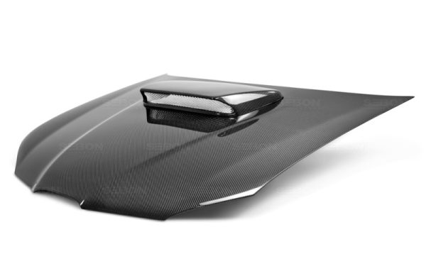 Alternative view of Seibon 06-07 Subaru WRX/STi OEM Carbon Fiber Hood