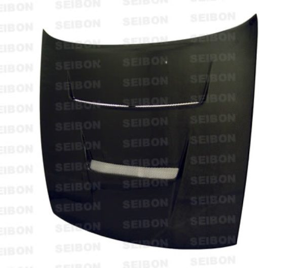 Alternative view of Seibon 89-94 Nissan S13/Silvia (S13) DV Style Carbon Fiber Hood