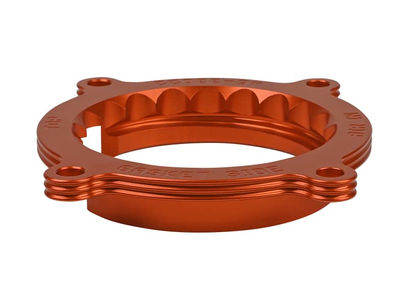 aFe Silver Bullet Throttle Body Spacer Kit 11-19 Ford Mustang GT V8-5.0L - Image 4