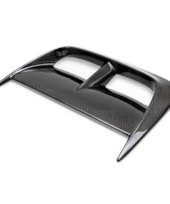 Alternative view of Seibon 04-05 Subaru WRX/STi CW Carbon Fiber Hood Scoop - Only Fits OEM Hoods (Not Seibon Hoods)
