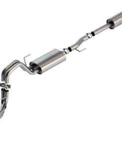 Borla F-150 2021 2.7L/3.5L 4dr CC SB EC STB Lari/King R/Plnum/LTD 3/2.25 DSE CB Touring CHR Tips