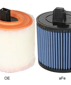Alternative view of aFe MagnumFLOW Air Filters OER Pro P5R A/F 16-17 Cadillac ATS-V V6-3.6L (tt)