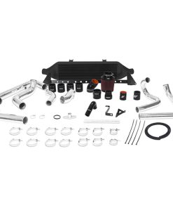 Alternative view of Mishimoto 08+ Subaru WRX Front-Mount Intercooler Kit w/ Air Box - Black