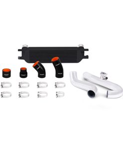 Mishimoto 2015 Ford Mustang EcoBoost Performance Intercooler Kit - Black Core Polished Pipes