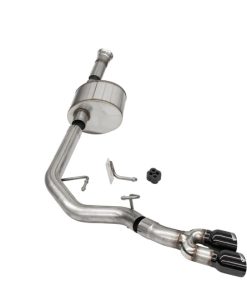 Corsa 2021-2022 Ford F-150 Regular Cab/ 8in Bed 5.0L V8 Xtreme Cat-Back Front of Tire Exit-Black PVD