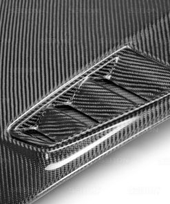 Alternative view of Seibon 06-10 Honda Civic 4 Door JDM / Acura CSX (FD1/2/3/5) MG II Carbon Fiber Hood