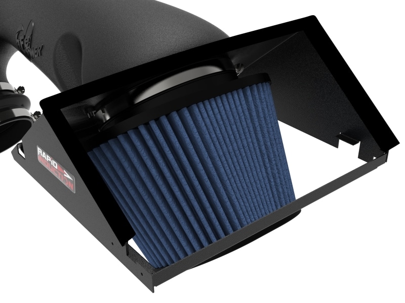 aFe Rapid Induction Cold Air Intake System w/Pro 5R Filter 2021+ Ford F-150 V6-3.5L (tt) - Image 3