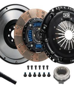 DKM Clutch 01-06 Mini Cooper/S R53 Performance Ceramic MC Clutch w/ Flywheel (300 ft/lbs Torque)