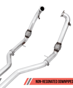 Alternative view of AWE Tuning Audi B9 S5 Sportback Touring Edition Exhaust - Non-Resonated (Silver 90mm Tips)
