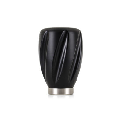 Alternative view of Mishimoto Steel Core Twist Shift Knob Black Delrin
