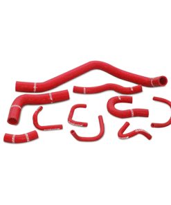 Alternative view of Mishimoto 88-91 Honda Civic Red Silicone Hose Kit