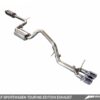 AWE Tuning VW MK7 Golf SportWagen Touring Edition Exhaust w/Chrome Silver Tips (90mm)