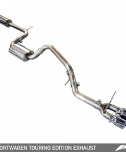 AWE Tuning VW MK7 Golf SportWagen Touring Edition Exhaust w/Chrome Silver Tips (90mm)