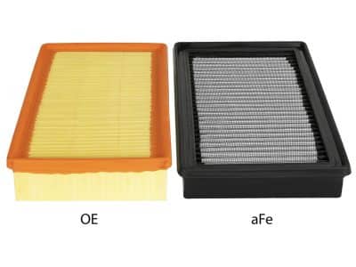 Alternative view of aFe MagnumFLOW Pro Dry S OE Replacement Filter 18-19 Volkswagen Atlas L4-2.0L (t)/V6-3.6L
