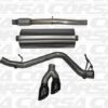 Corsa 14 GMC Sierra/Chevy Silv 1500 Crew Cab/Std. Bed 5.3L V8 Black Sport Single Side CB Exhaust
