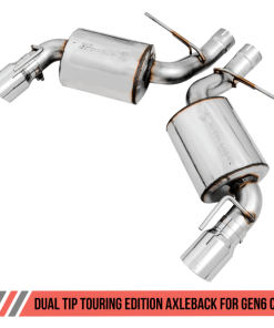 Alternative view of AWE Tuning 16-18 Chevrolet Camaro SS Axle-back Exhaust - Touring Edition (Chrome Silver Tips)