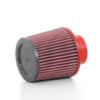 BMC Single Air Universal Conical Filter w/Carbon Top - 60mm Inlet / 140mm H