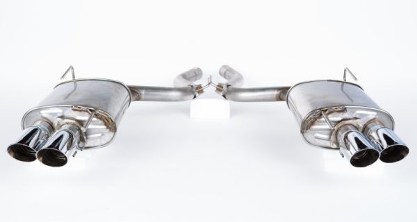 Alternative view of ROUSH 2015-2017 Ford Mustang 5.0L V8 Quad Tip Active-Ready Exhaust Kit (Requires 421926)